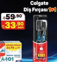 COLGATE DİŞ FIRÇASI 1+1 COLGATE DİŞ FIRÇASI 1+1